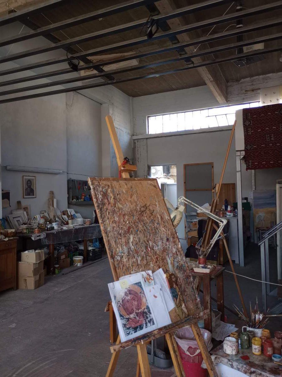 Workshop easel