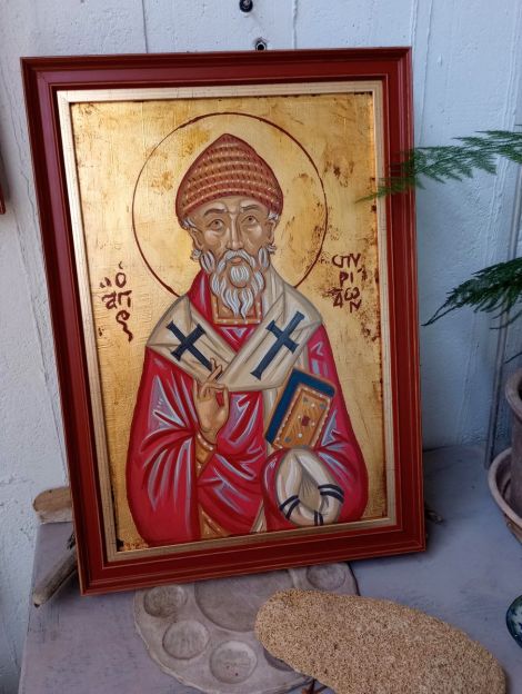 Icon of St Spyridon