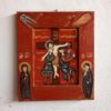 Deposition from the Cross Red Icon