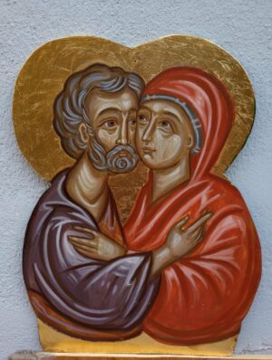 Embrace of Saints Joachim and Anne